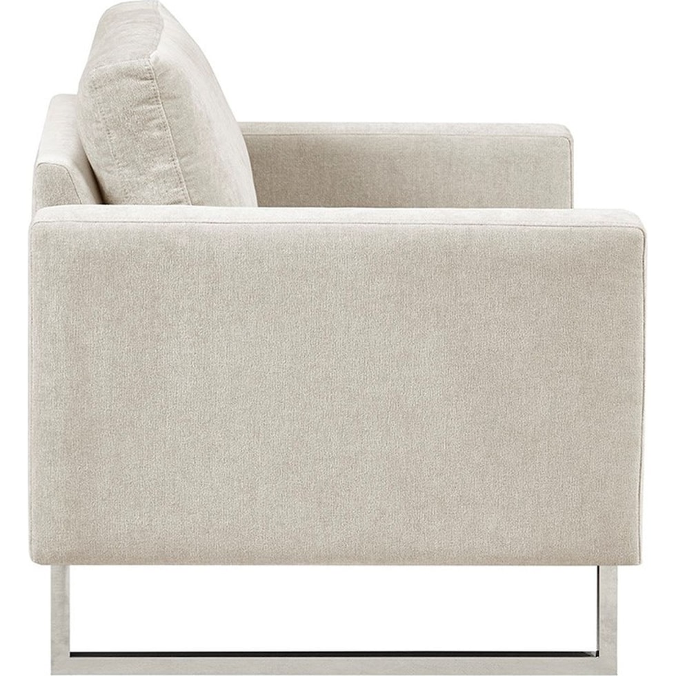 salon white accent chair   