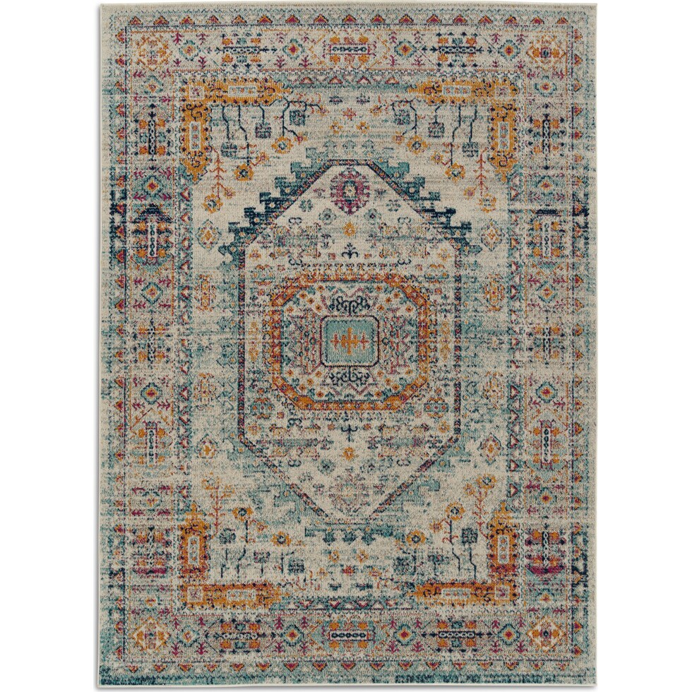 samad multicolor area rug  x    