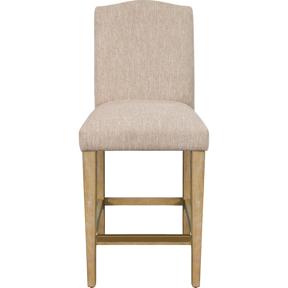 samara tan counter height stool   