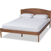 samaya ash walnut queen bed   