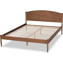 samaya ash walnut queen bed   