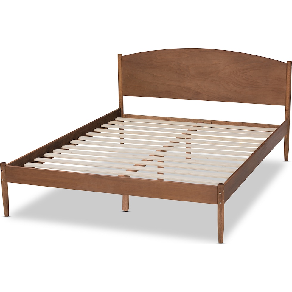 samaya ash walnut queen bed   