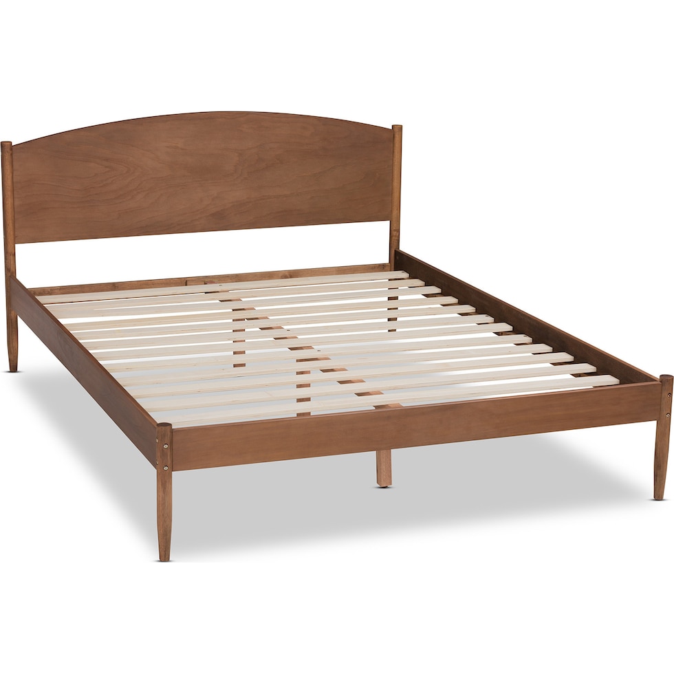 samaya dark brown full bed   