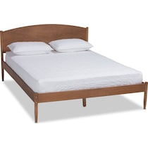 samaya dark brown king bed   