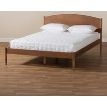 samaya dark brown king bed   