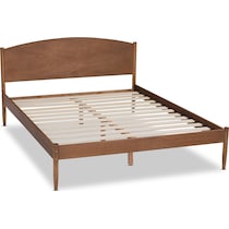 samaya dark brown king bed   