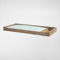 sammie dark brown changing topper   