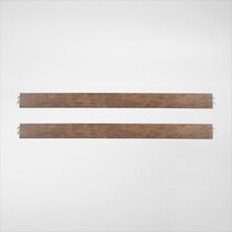 sammie light brown full bed rails   