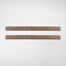 sammie light brown full bed rails   