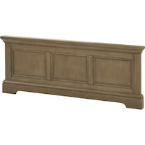 sammie light brown low profile footboard   