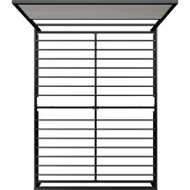 san francisco gray queen bed   