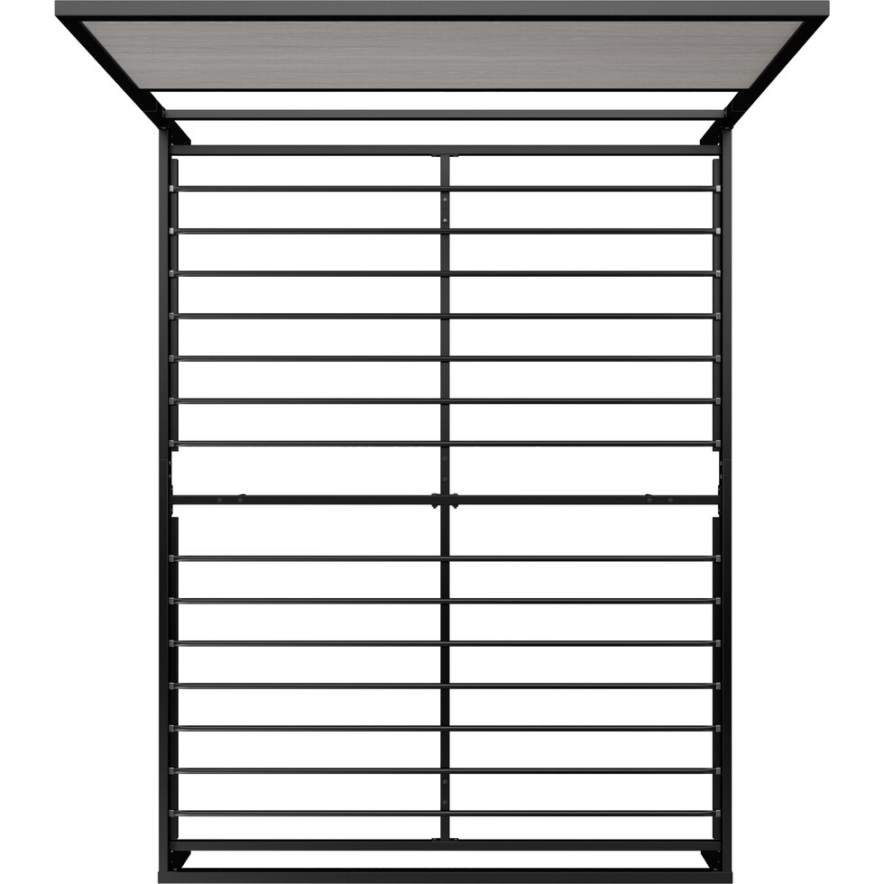 san francisco gray queen bed   