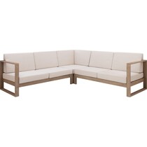 sand bridge natural outdoor sectional   