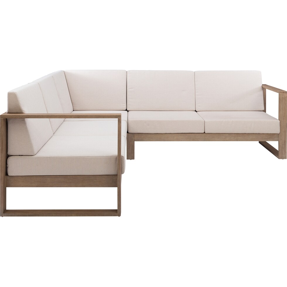 sand bridge natural outdoor sectional   