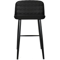 sandpiper black outdoor stool   