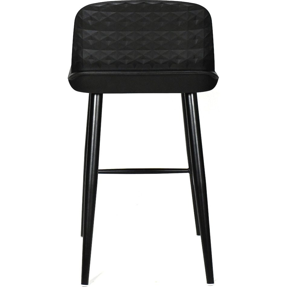 sandpiper black outdoor stool   