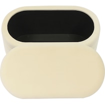sanja white bench   