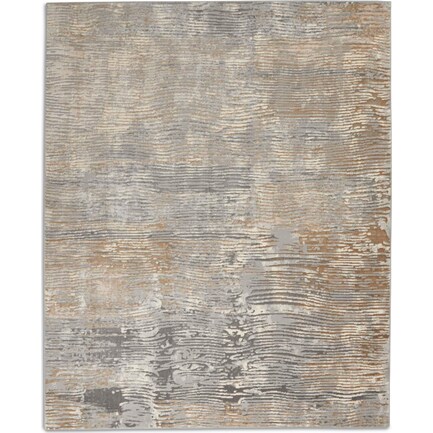 Accent Rugs Decor Value City Furniture, Gray And Gold Area Rug 8×10