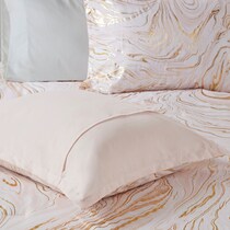 sansa pink full queen bedding set   