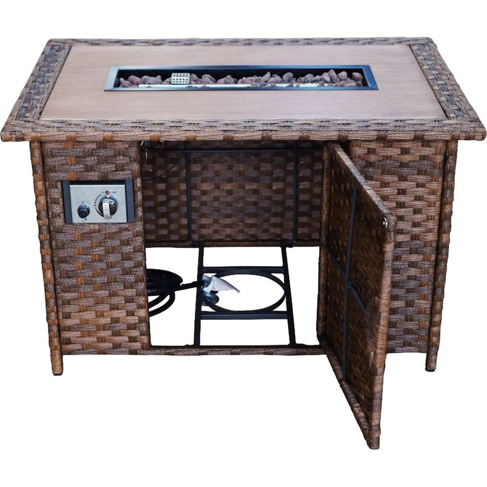 santa cruz dark brown outdoor loveseat set   