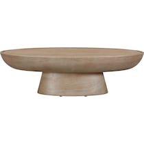 santa fe light brown coffee table   