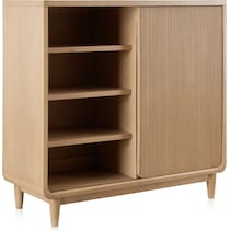 santa monica bedroom light brown door chest   