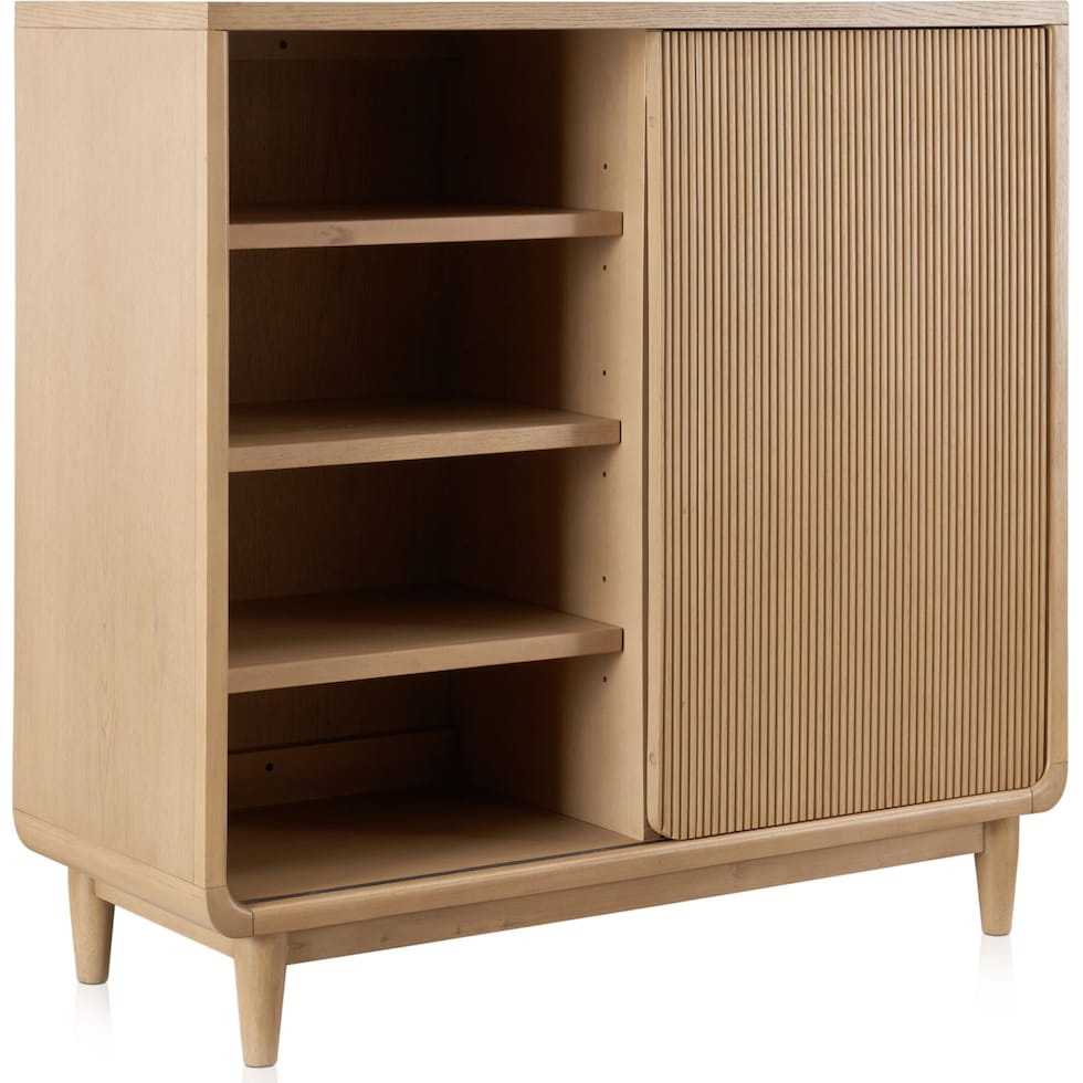 santa monica bedroom light brown door chest   