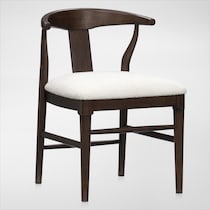 santa monica dining dark brown  pc dining room web   