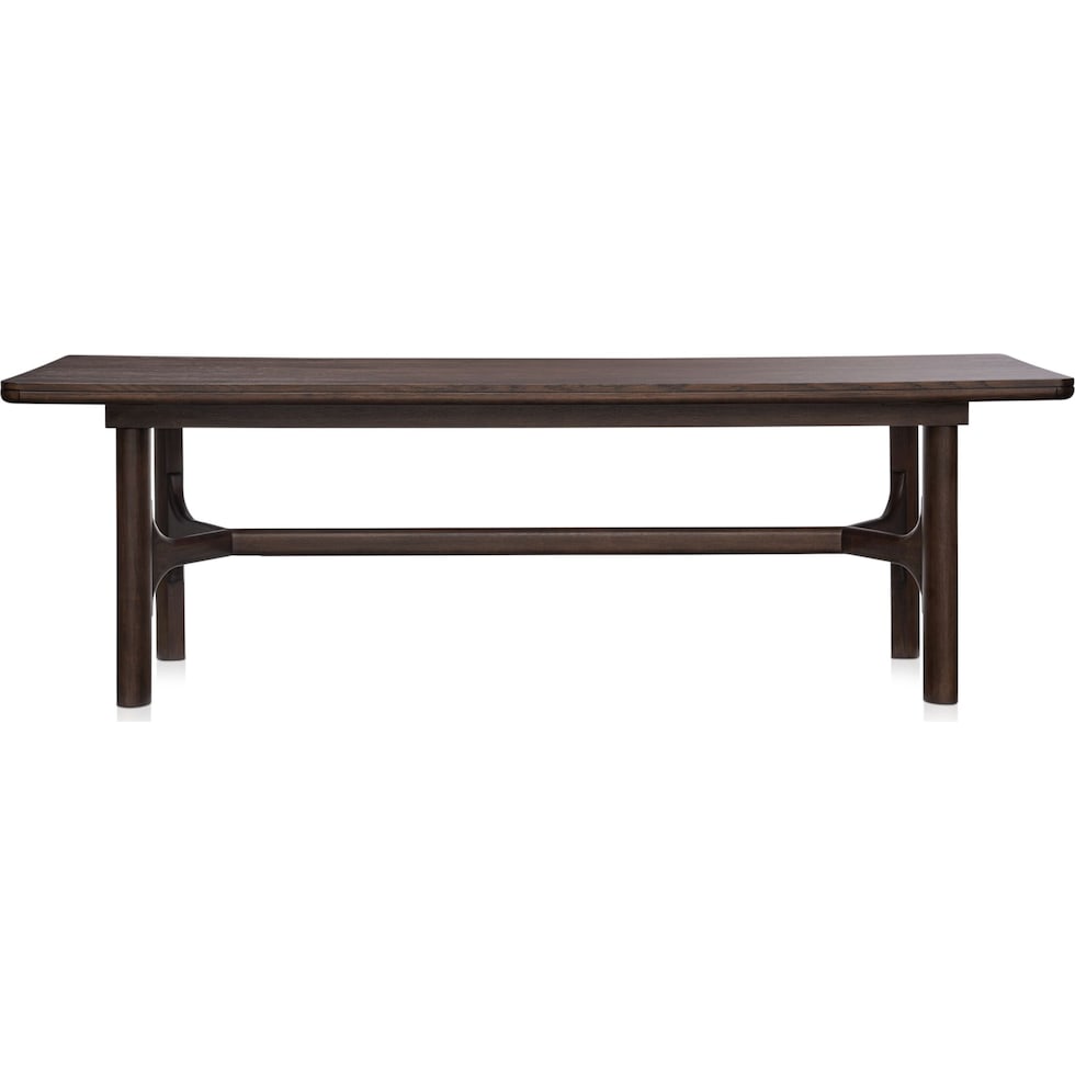 santa monica dining dark brown dining table   