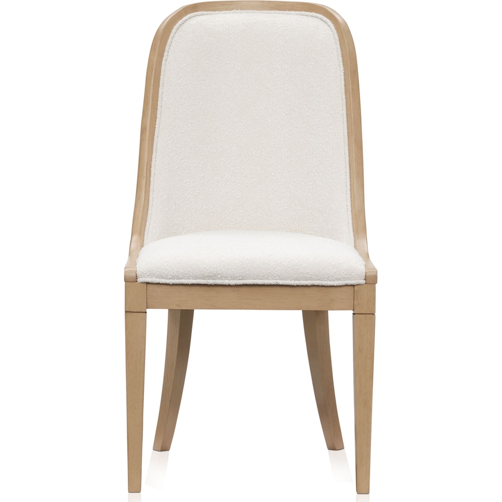 santa monica dining light brown dining chair   