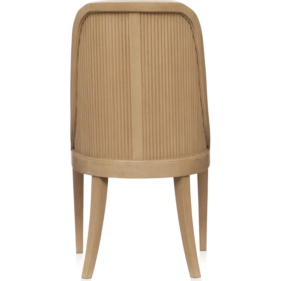 santa monica dining light brown dining chair   