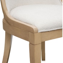 santa monica dining light brown dining chair   