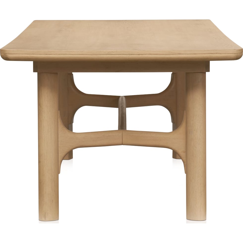 santa monica dining light brown dining table   