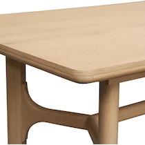 santa monica dining light brown dining table   