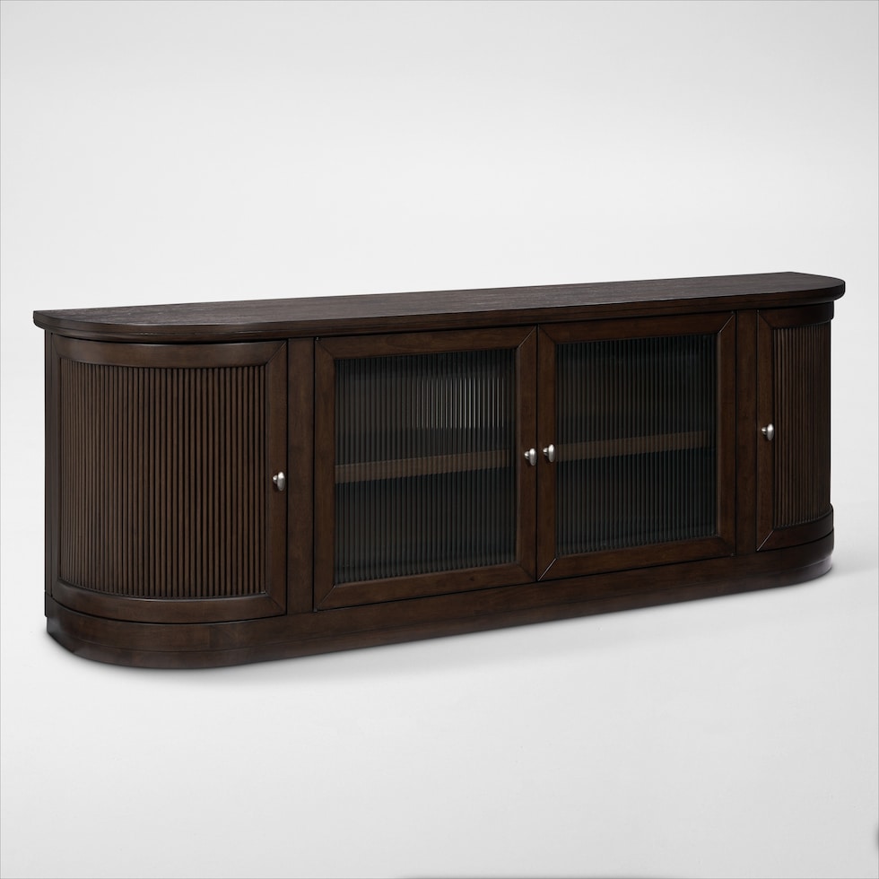 santa monica occasional dark brown tv stand web   