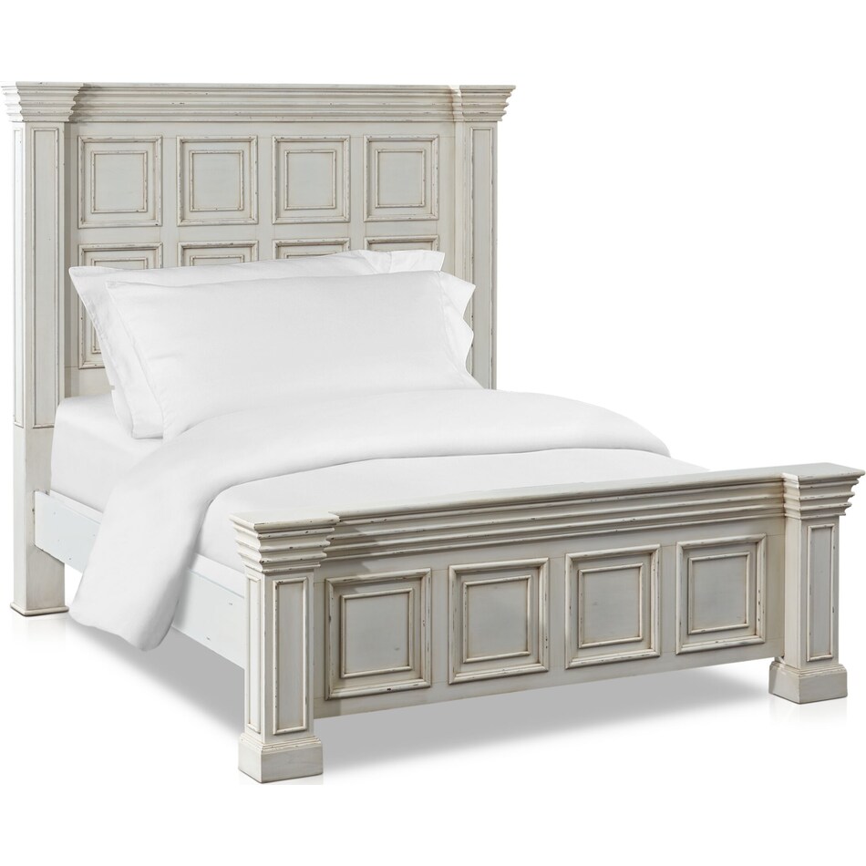 santa rosa white  pc king bedroom   