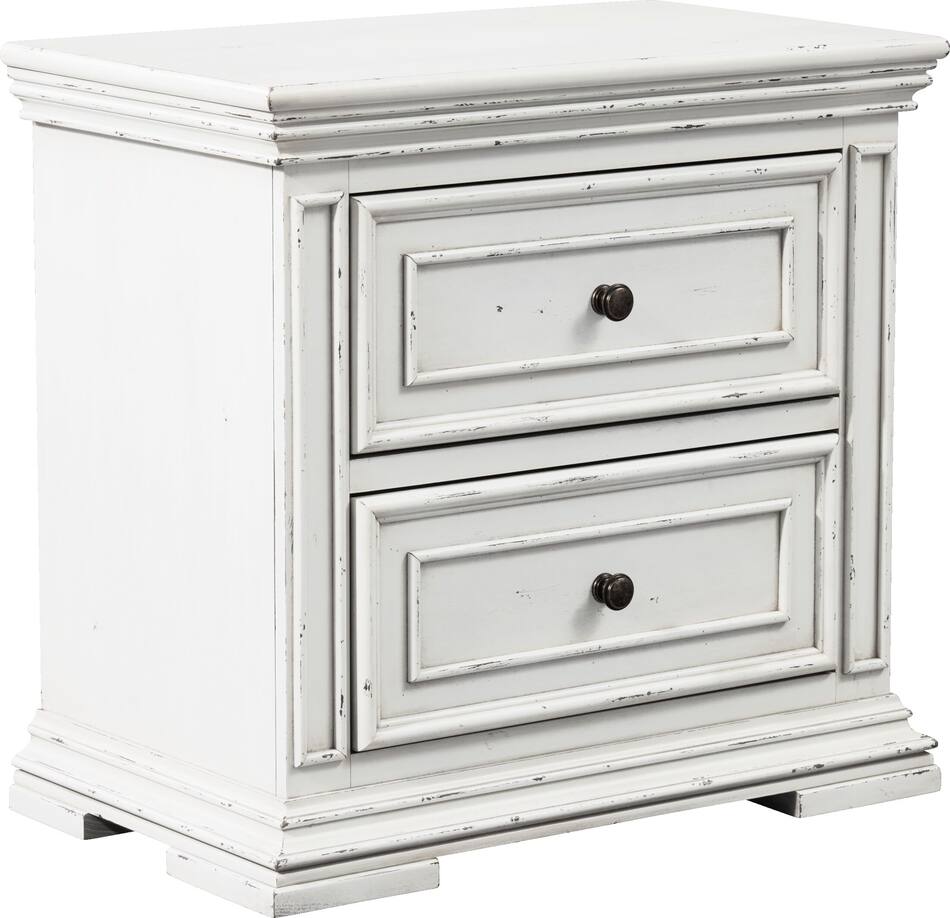 Santa Rosa 6Piece Bedroom Set with Nightstand, Dresser and Mirror