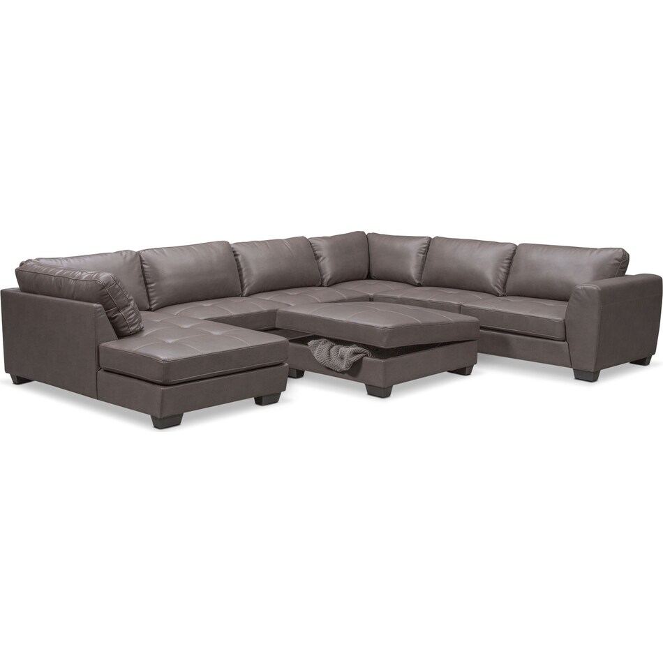 Santana 4Piece Sectional with Chaise Value City Furniture