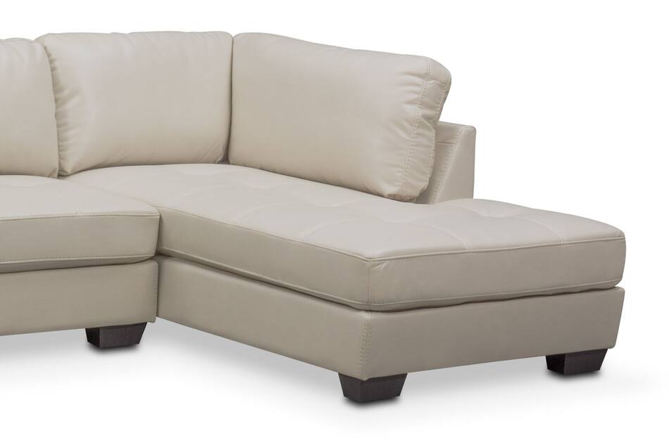 Santana 2Piece Sectional with Chaise and Ottoman Value City Furniture