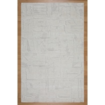 santorini white area rug  x    