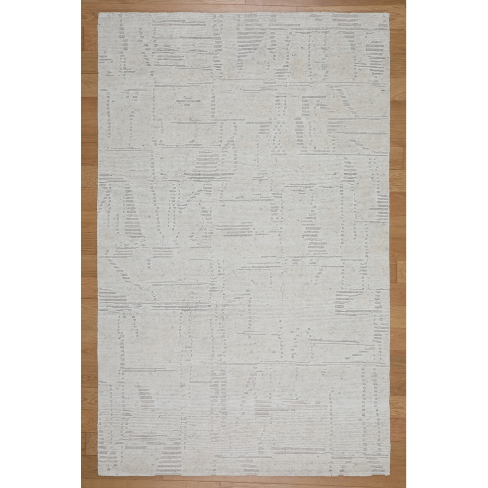 santorini white area rug  x    