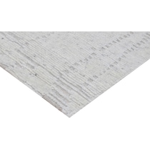 santorini white area rug  x    
