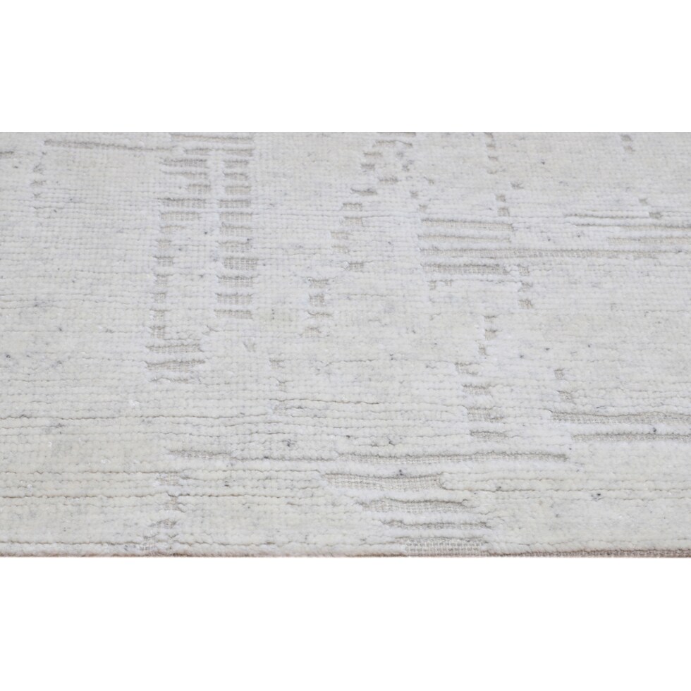 santorini white area rug  x    