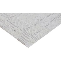 santorini white area rug  x    