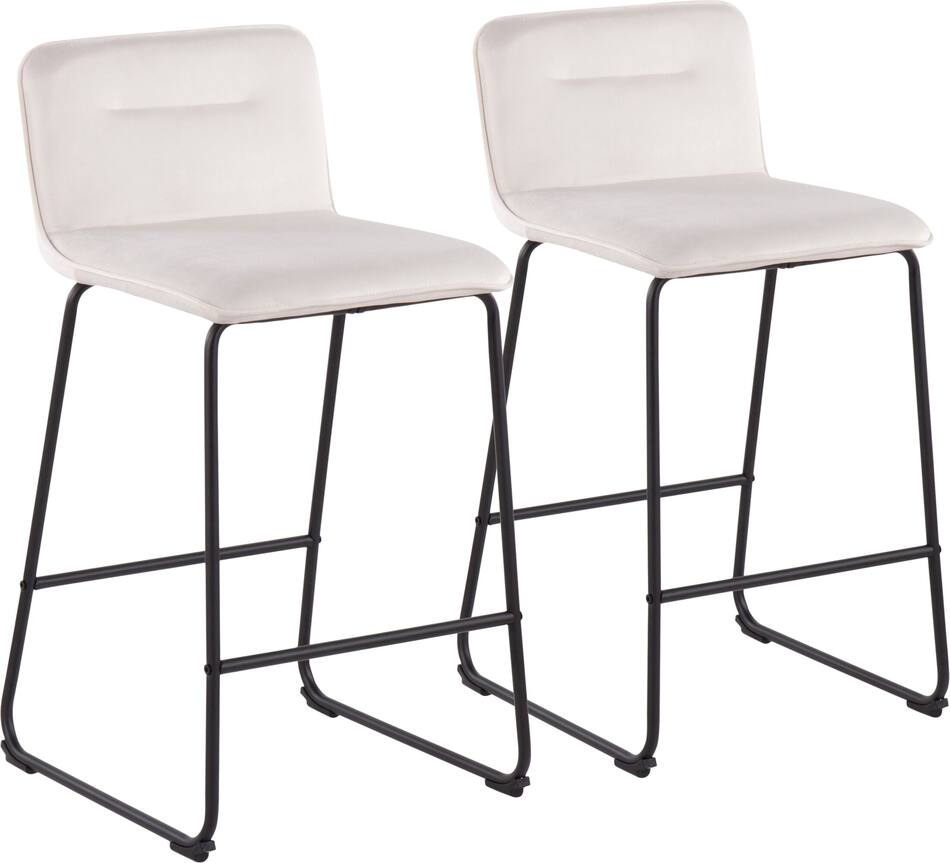 Santos Set of 2 CounterHeight Stools Value City Furniture