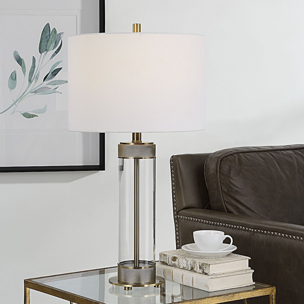 sanya gold table lamp   