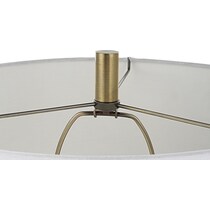 sanya gold table lamp   