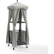 sapelo gray outdoor storage   