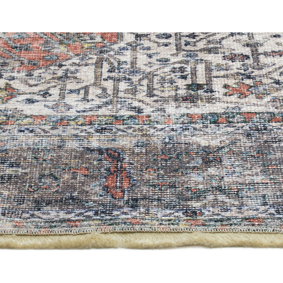 sarafina multicolor area rug  x    