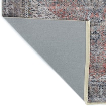 sarafina multicolor area rug  x    